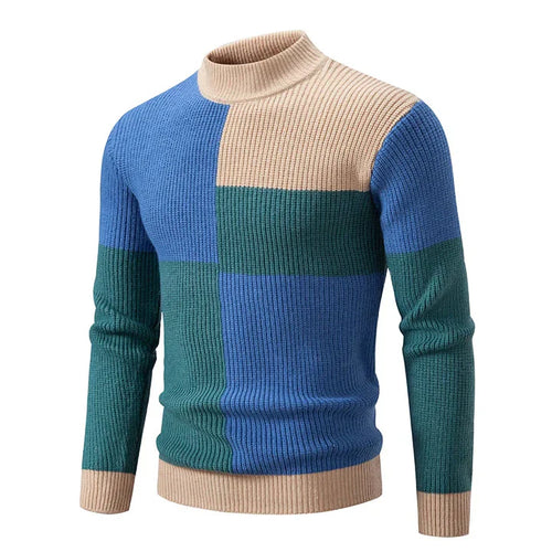 Leo - HerbstPullover für Männer in buntem Design